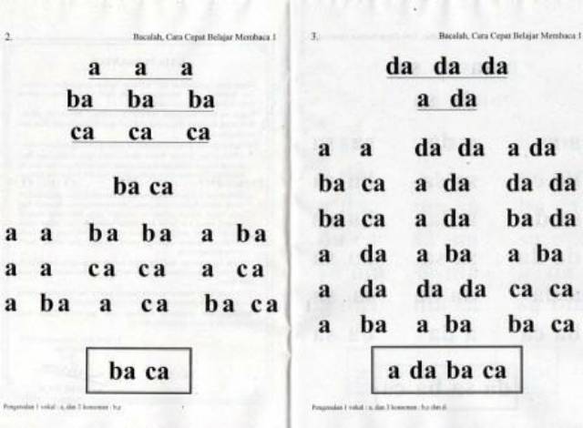 Buku Anak - Bacalah - Cara Cepat Belajar Membaca (3 buku)