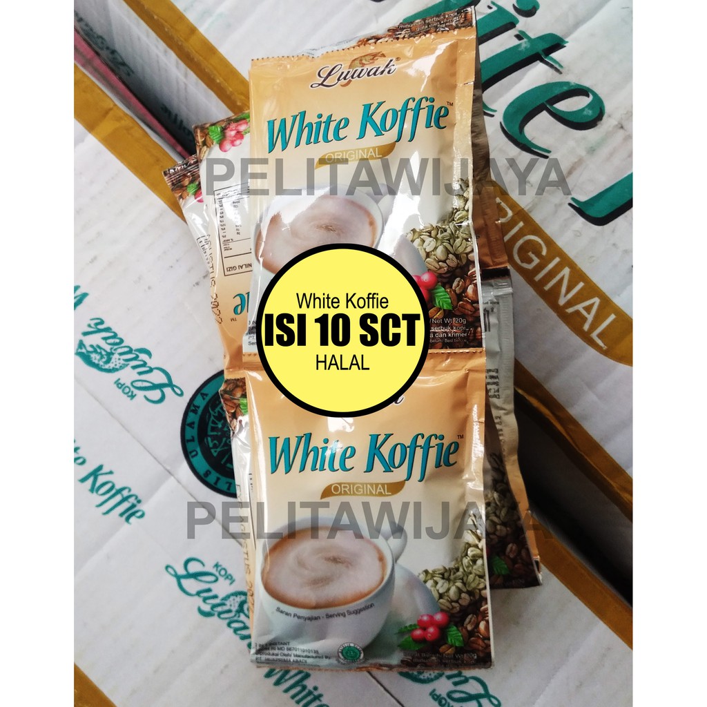 Luwak White Kopi Koffie Renceng Shopee Indonesia