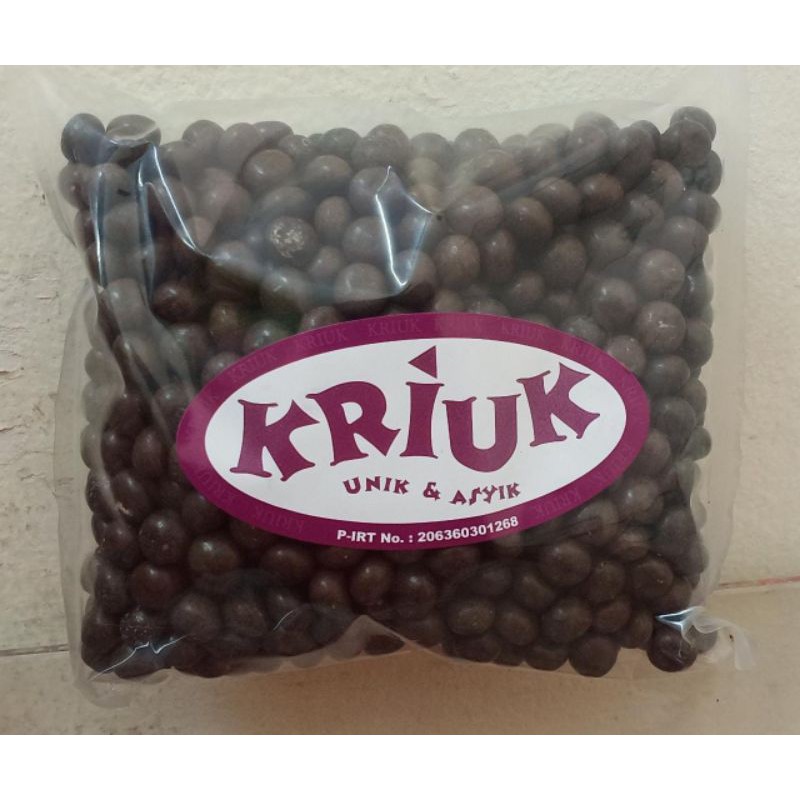 

KRIUK SNACK BISKUIT BOLA COKLAT DAN WARNA WARNI UKURAN SEDANG