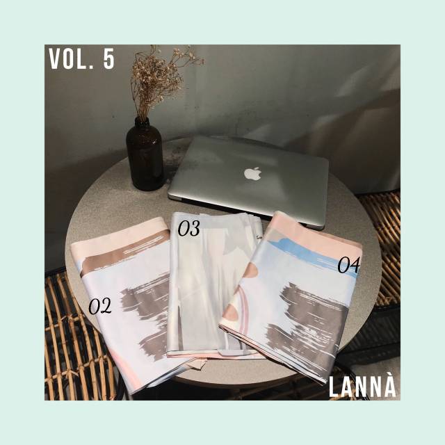 Hijab satin silk / pashmina satin silk