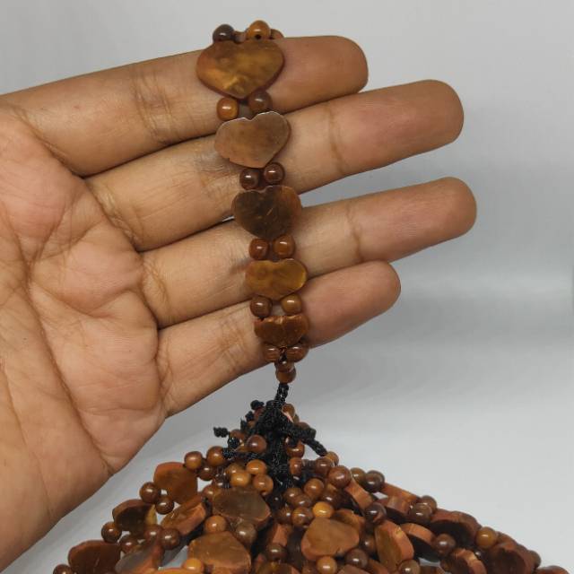 Gelang kaukah love coklat / gelang kaokah / gelang koka / gelang kokka / gelang kaoka / gelang kauka