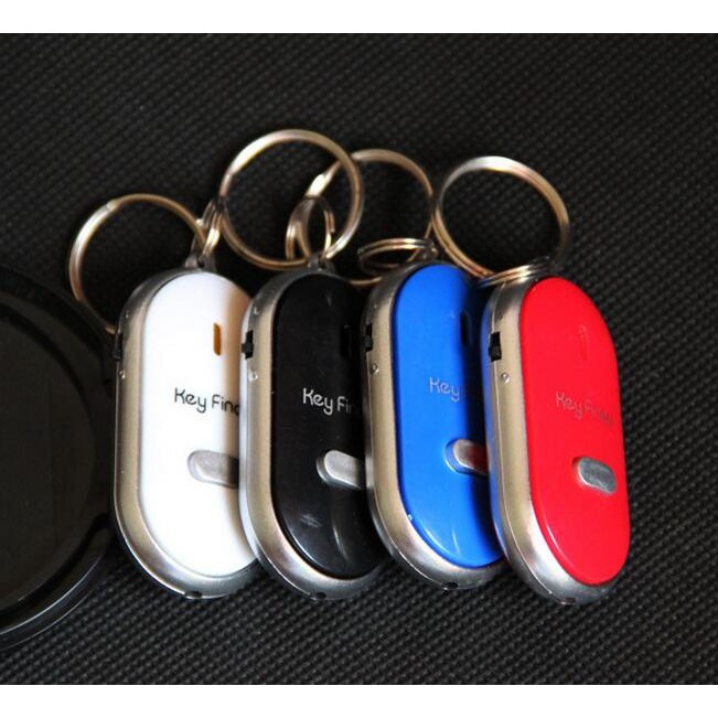 Gantungan Kunci Siul Anti Hilang Lupa Kunci Motor Mobil Rumah Key Finder Whistle Keychain Senter LED