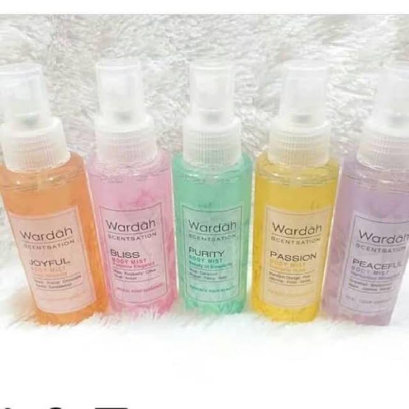 Jual Wardah Scentsation Body Mist 100ml Shopee Indonesia