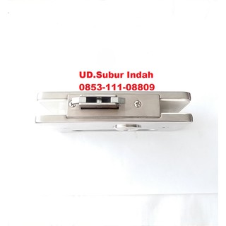 Kunci Handle Pintu  Kaca  Frameless  Sliding  Single Kaca  