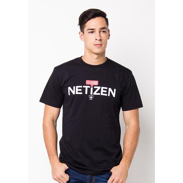 Tshirt Bloop BLP-PF099/TSHIRT-H-GOODNETIZEN-BLACK-M