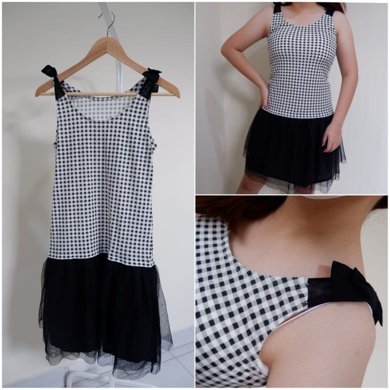 Dress Korea Cewek / Dress Korea / Mini Dress / Mini Dress Korea / Korean Mini Dress