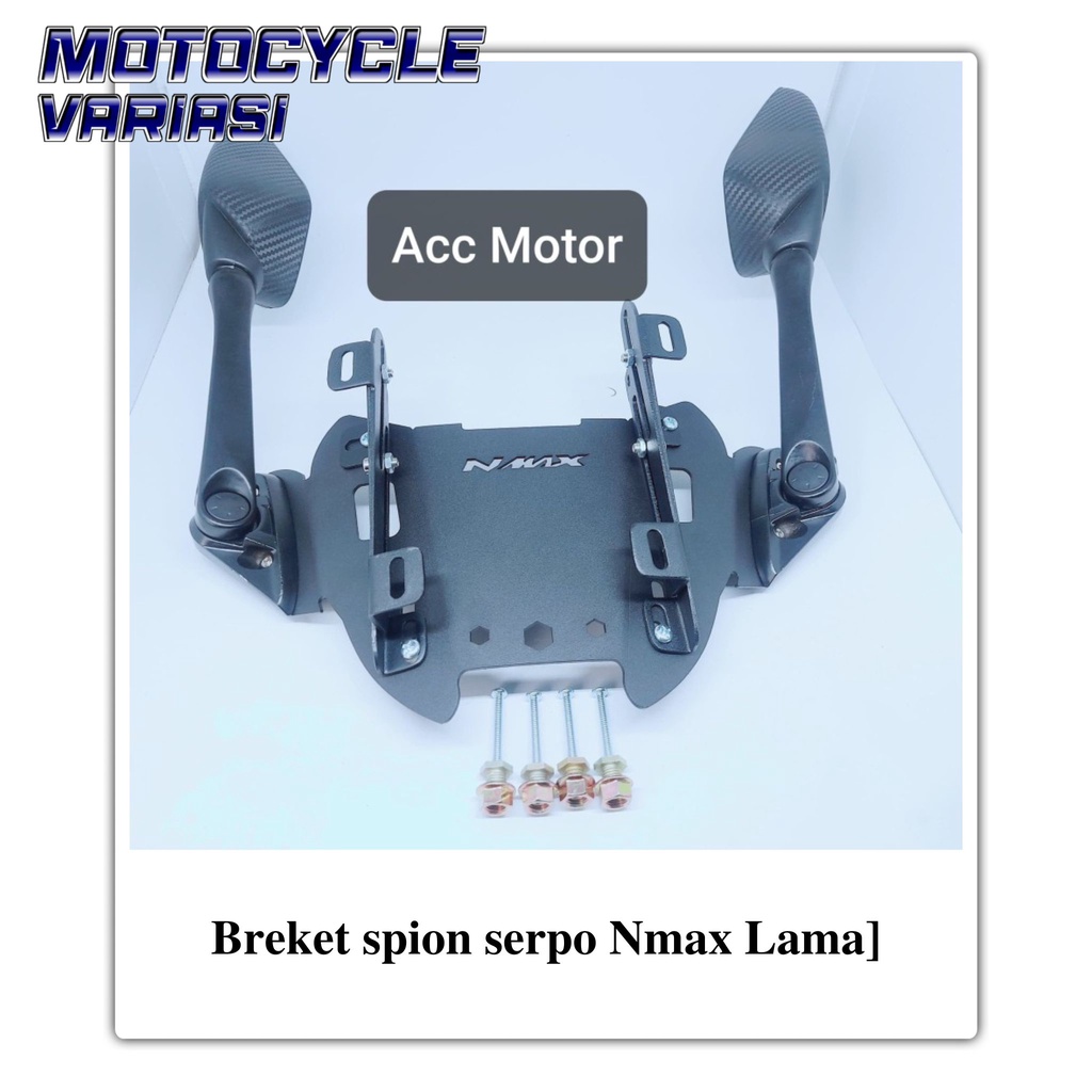 Breket spion serpo Nmax Lama Nmax 2020 Dudukan Spion R25 Motor Nmax