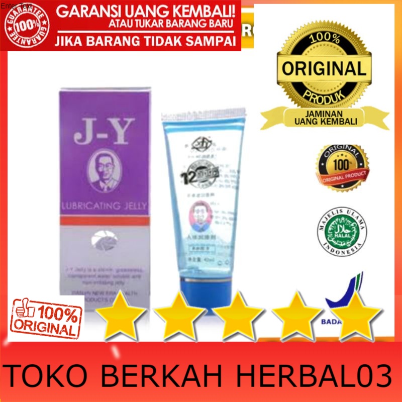 100% ASLI Pelumas JY Lubricating Gel Pelicin J-Y Original