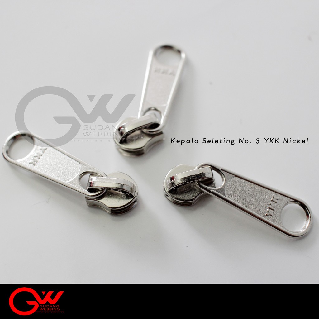 Kepala Risleting ( Head Zipper ) YKK No 3