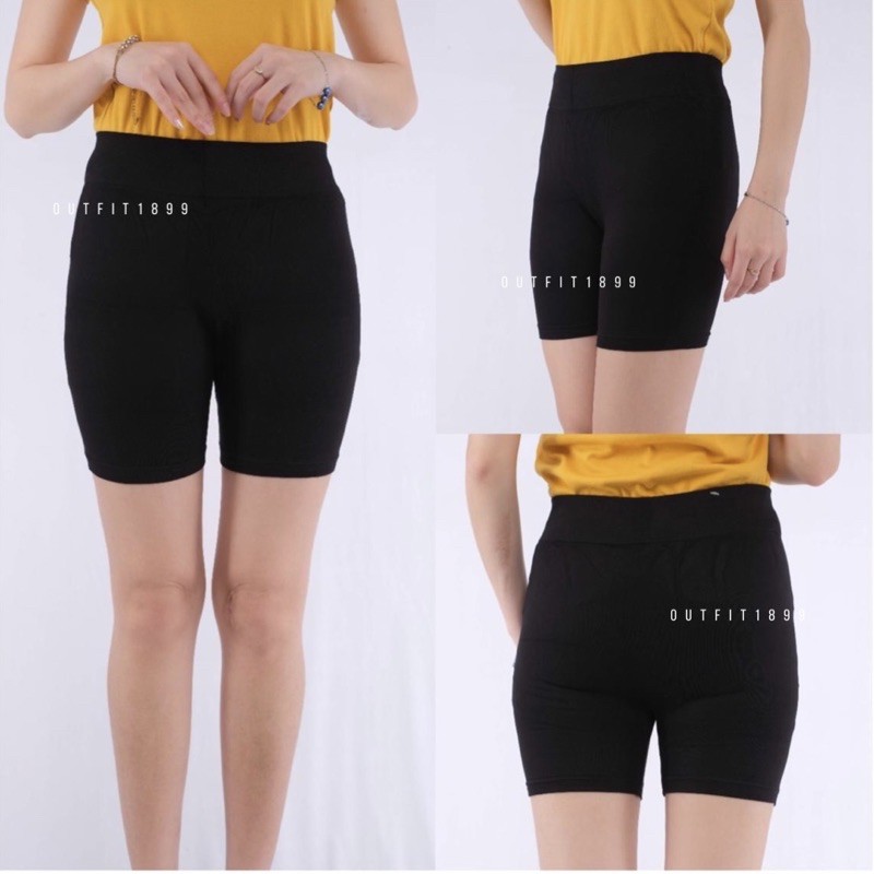 ASOKA Legging Hotpant 301 - Legging Pendek - Legging Daleman Import - Biker Short