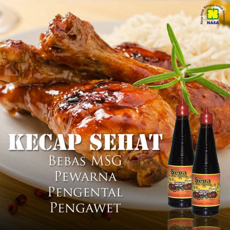 

(SENASA) kecap sedap natural 275gram