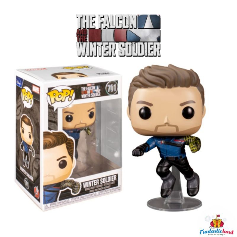 Original Funko POP The Falcon & Winter Soldier - Winter Soldier #701
