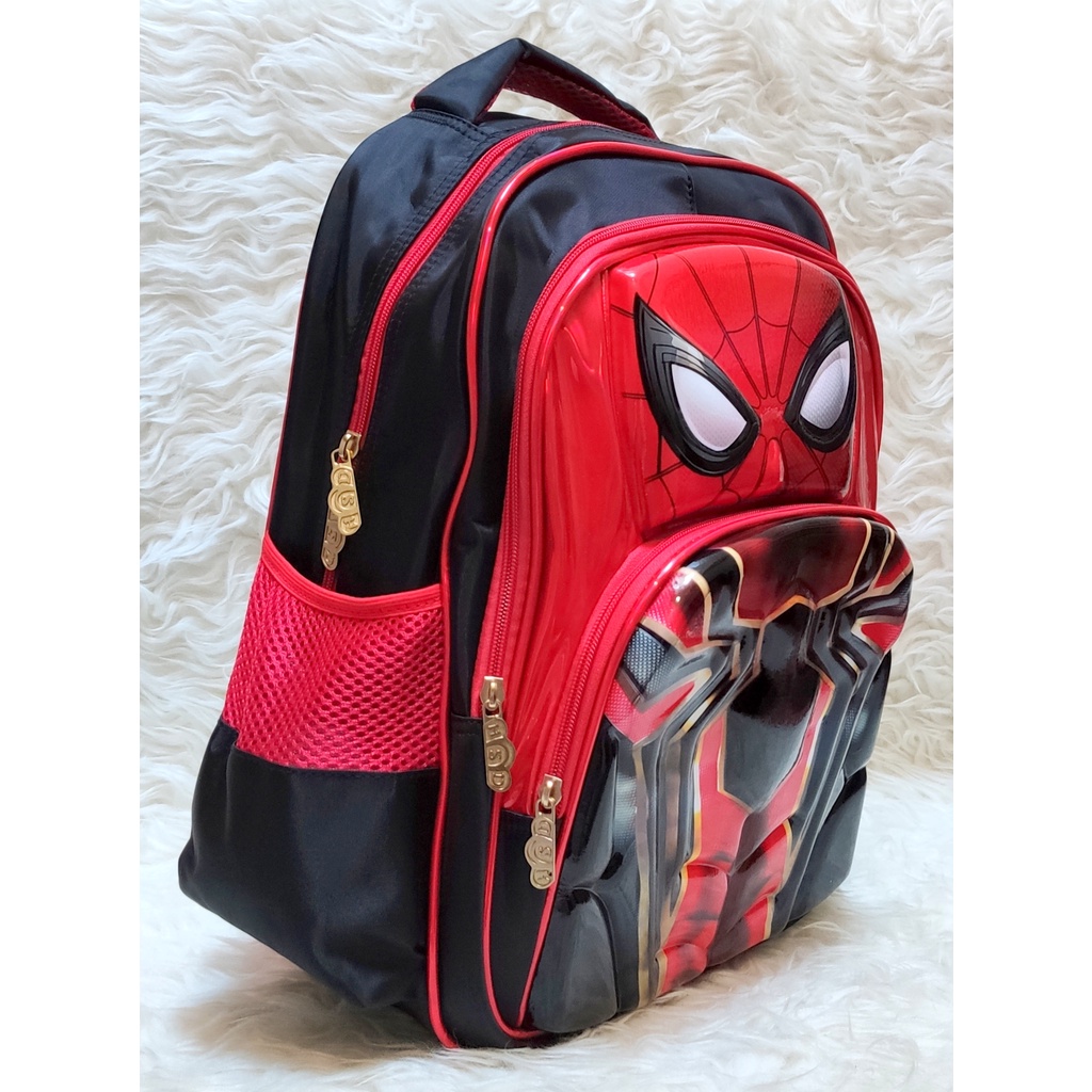 Tas ransel sekolah anak SD BATMAN CAPTAIN SPIDERMAN IRONMAN backpack for school boy toko asemka