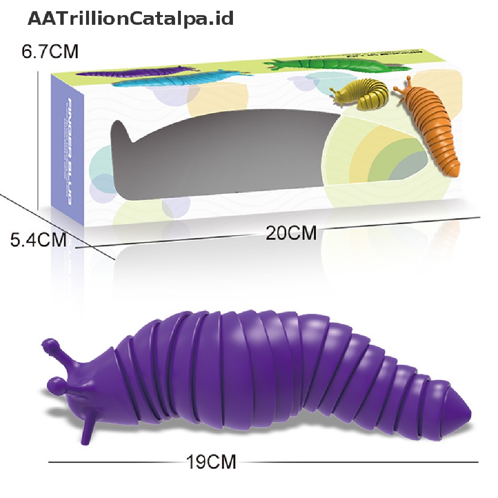 Aatrillioncatalpa Mainan Fidget Spinner 3D Flexible Untuk Penghilang Stress