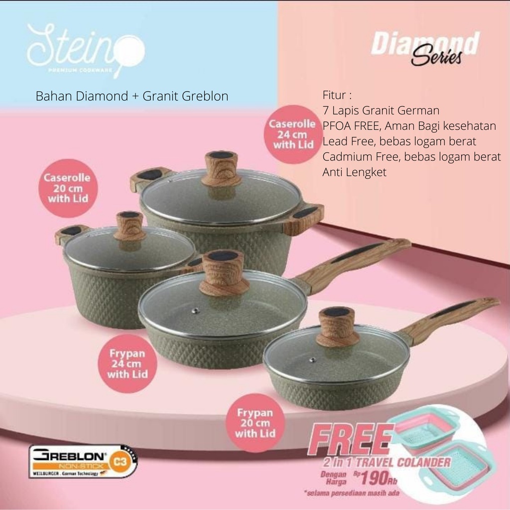 PANCI SET STEIN DIAMOND SET PANCI GRANIT PANCI STEIN SET GRANITE STEIN DIAMOND