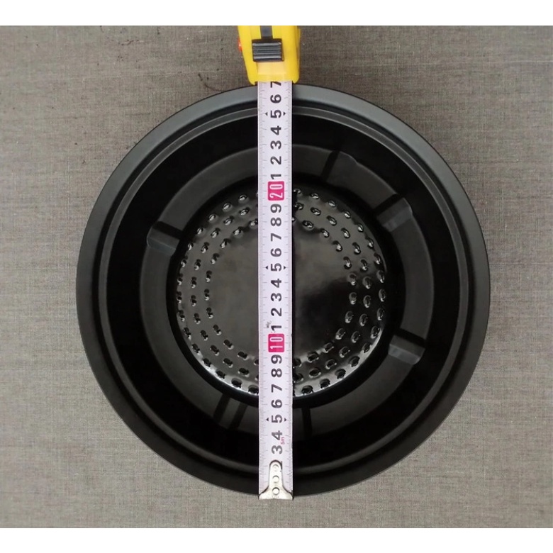 SENGOKU Korean BBQ Plate Grill Mesh Frying Pan Round 8AB Ready Stock