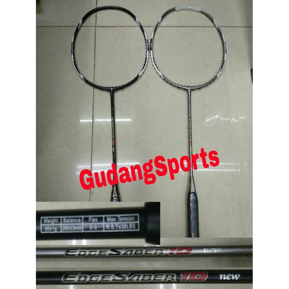 RAKET BADMINTON APACS EDGE SABER 10 (UK) - ORIGINAL