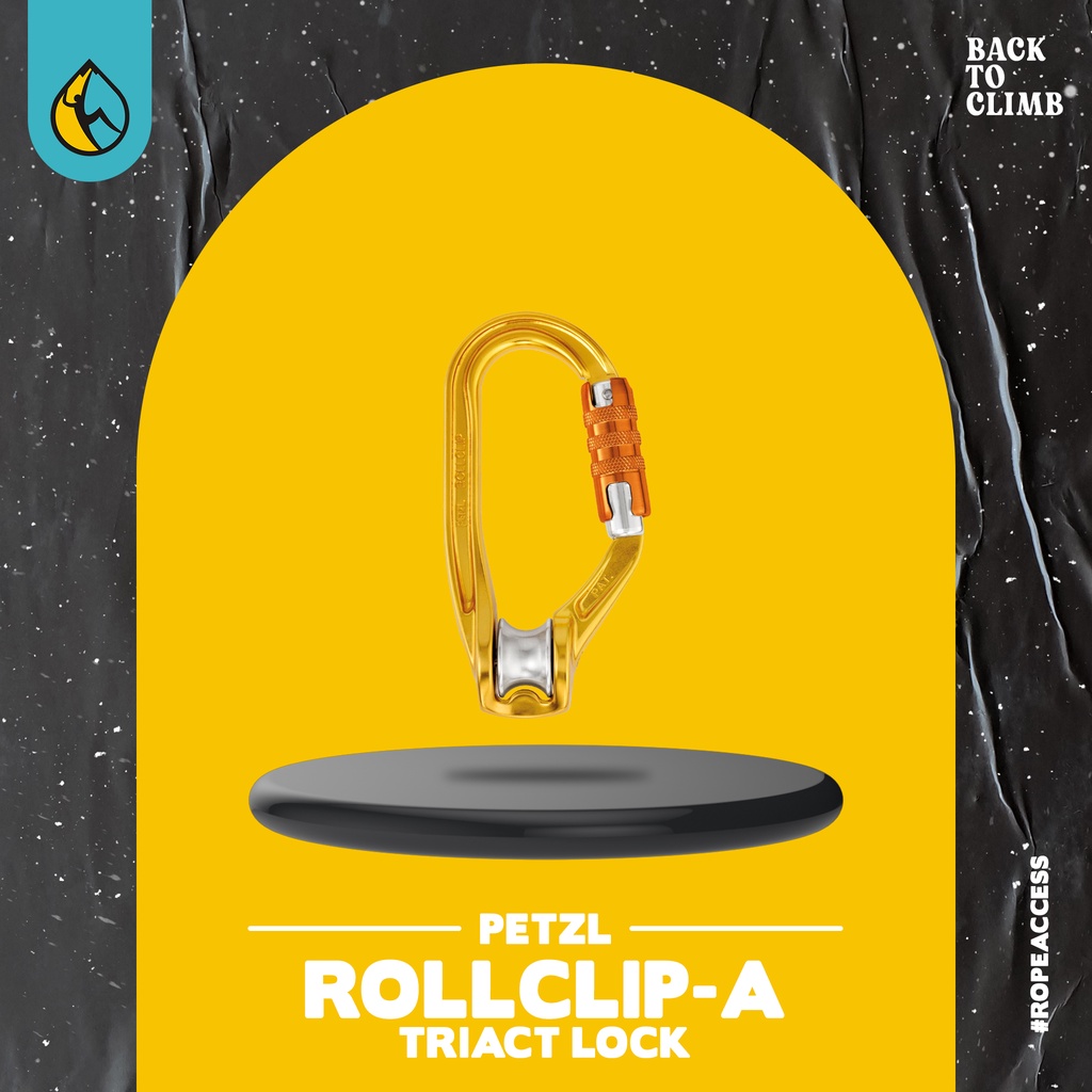 Petzl Rollclip A Pulley carabiner Triactlock Murah