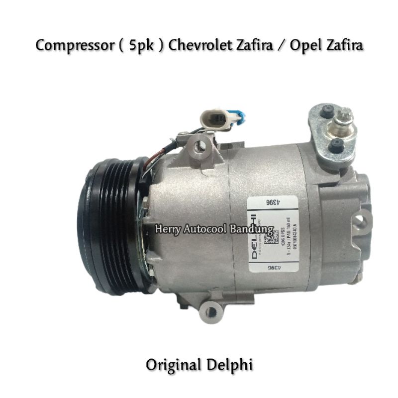 Compressor - Kompressor Ac Mobil Chevrolet Zafira / Opel Zafira Original Delphi