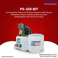 Pompa air Shimizu Automatic Pump PS 150 BIT