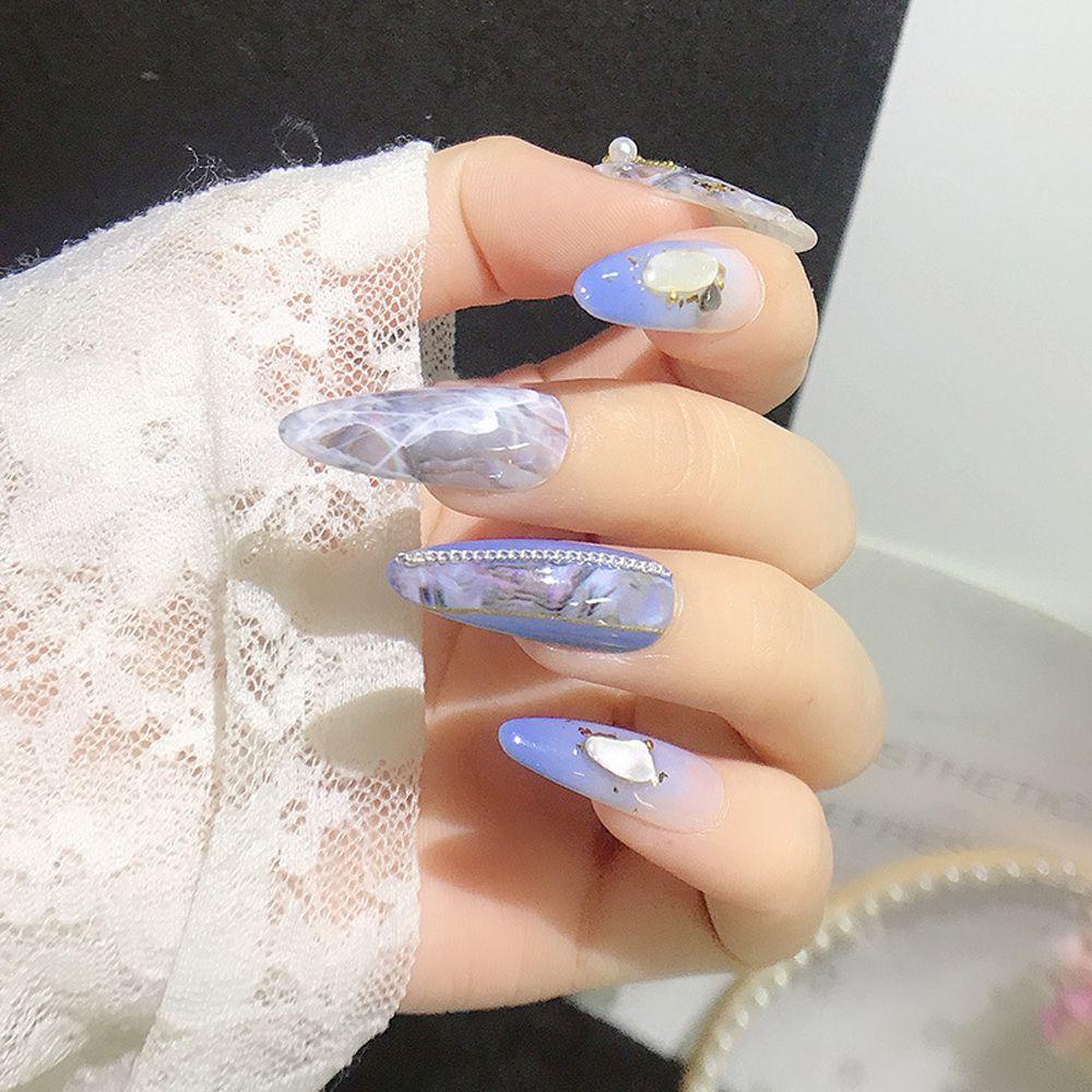 MXBEAUTY Kertas Transfer Nail Art Gadis Korea Tortoiseshell Amber Nail Art Dekorasi Cellophane Paper DIY Nail Decals