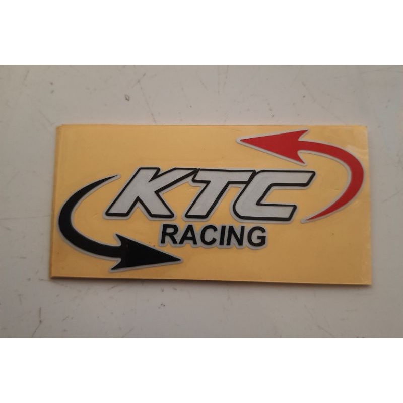 STICKER KTC RACING SETIKER KTC RACING STIKER KTC RACING