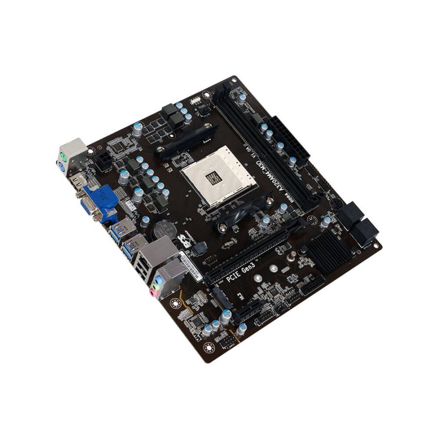 MOTHERBOARD AMD ECS A320AM4 M3D