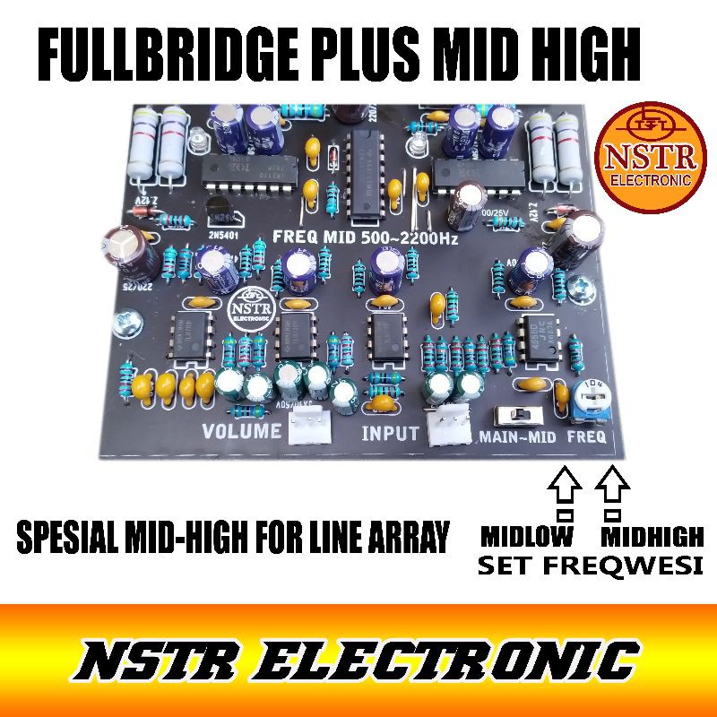 Class D fullbridge platinum fitur midle