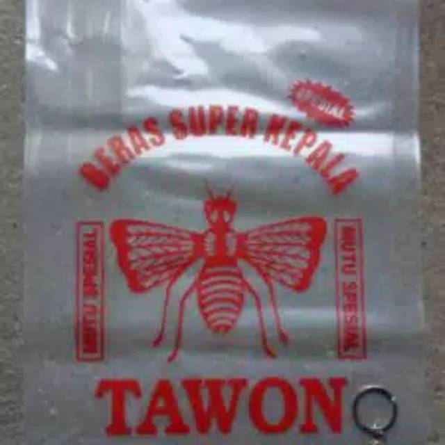 Plastik beras cap tawon,rajalele 3kg 49.500