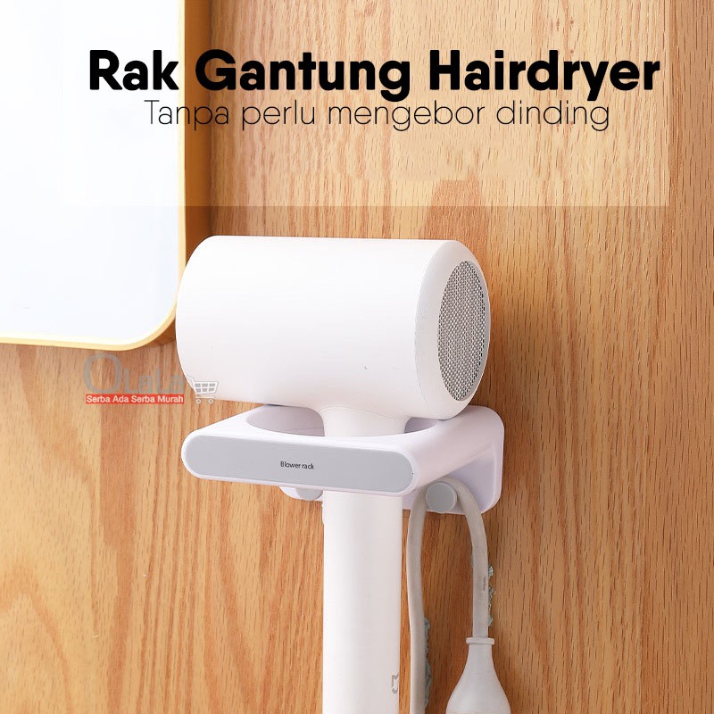 RAK GANTUNG PRAKTIS HAIRDRYER / PENGERING RAMBUT OLL-0317