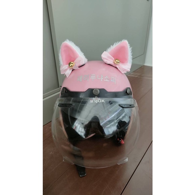 BEST SELLER ✅ KUPING KUCING NEKOMIMI AKSESORIS HELM HALF FACE FULL FACE / Nekomimi helmet motorcycle