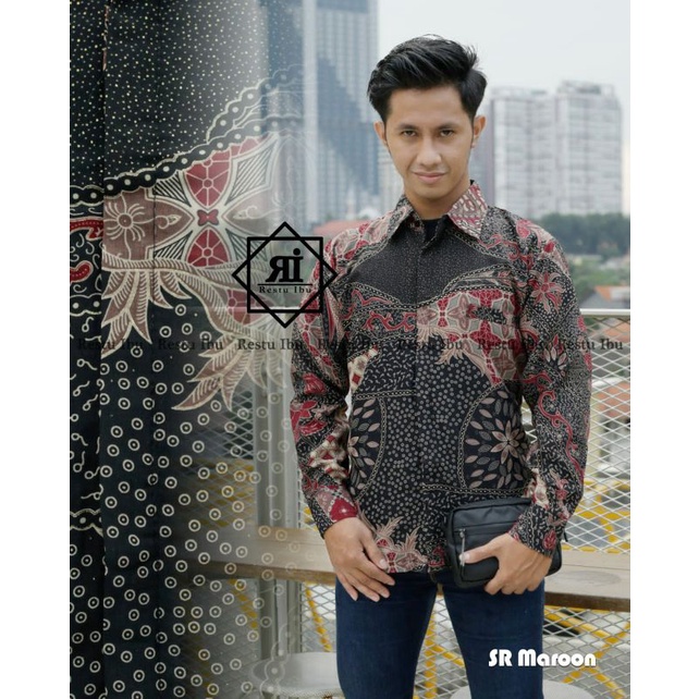 KEMEJA BATIK COWOK KEMEJA LENGAN PANJANG