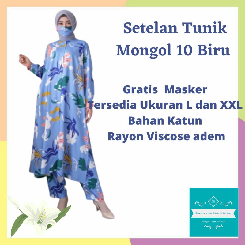 Setelan Tunik Mongol