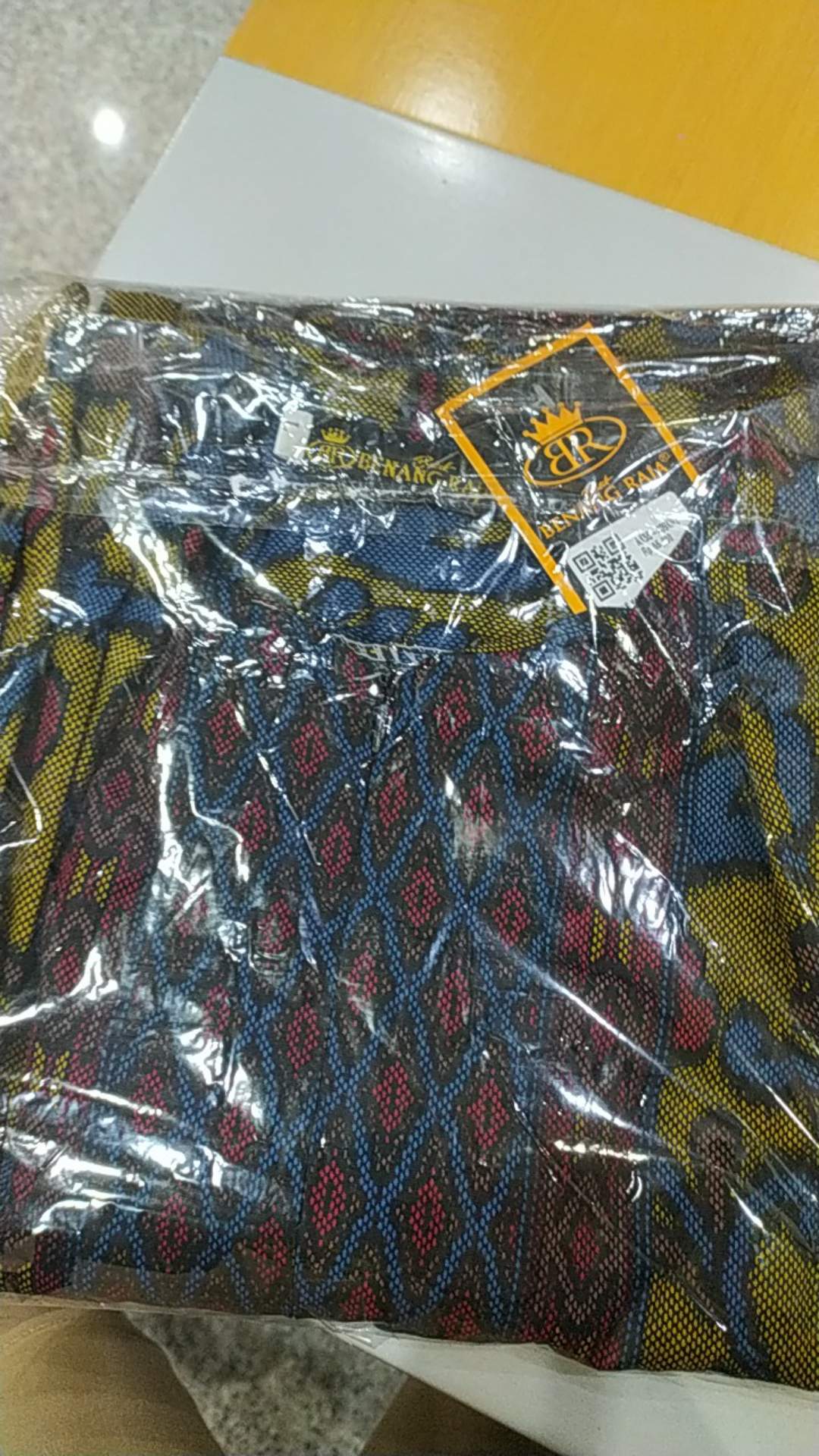 Benang Raja Tunik Batik Wanita Lengan Panjang Ukuran M L Xl