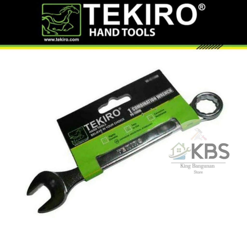 TEKIRO Kunci Ring Pas Kombinasi 12mm / Ring Combination Wrench Tekiro 12 mm