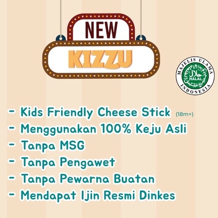 KIZZU KOKOBI  - Kids Friendly Cheese Stick