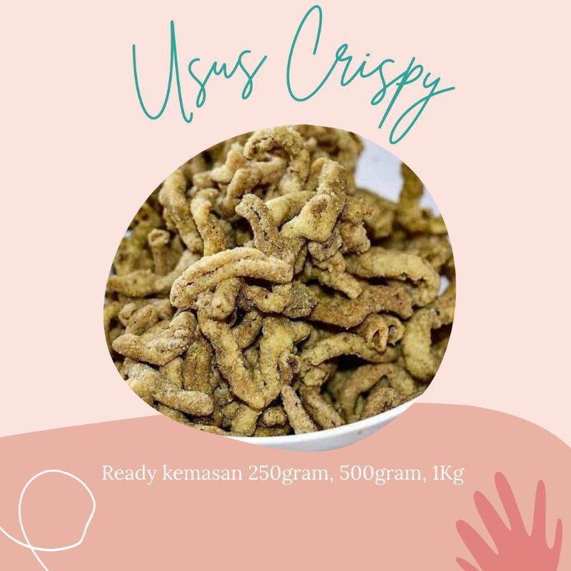 

USUS CRISPY 500gram/USUS/CRISPY/USUS GORENG