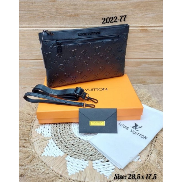 Clutch / Handbag Wanita / Pria Free Box Premium