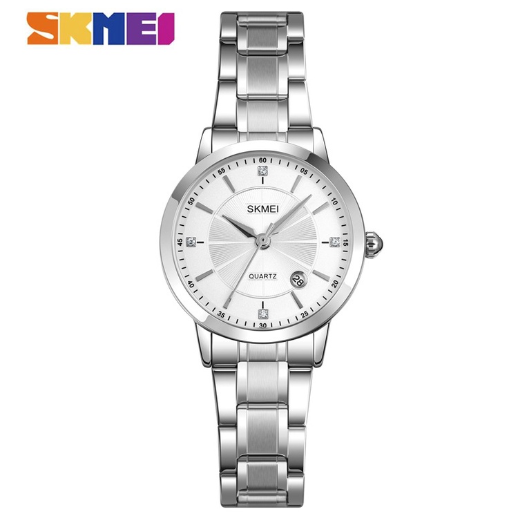 SKMEI 1819 Jam Tangan Wanita Analog Tali Stainless WATCHKITE WKOS