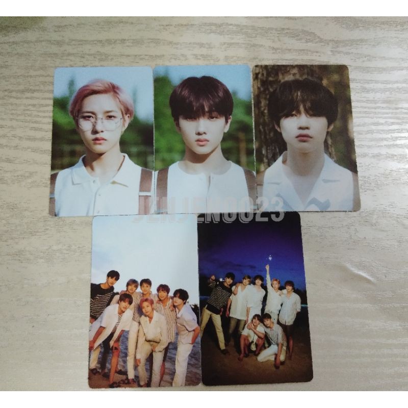 photocard pb dad nct dream