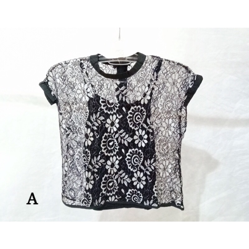 Baju atasan wanita korea style 2 warna terbaru