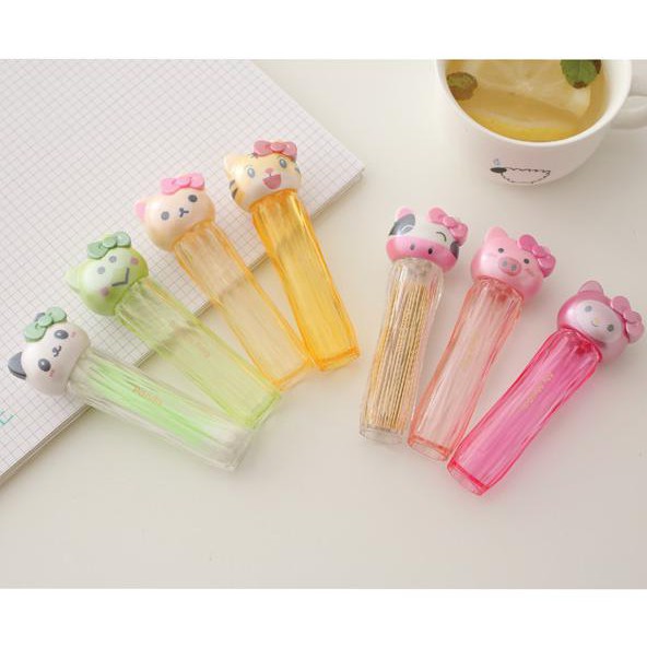 Tempat Tusuk Gigi Bentuk Karakter Kartun Hewan Lucu Hhm388