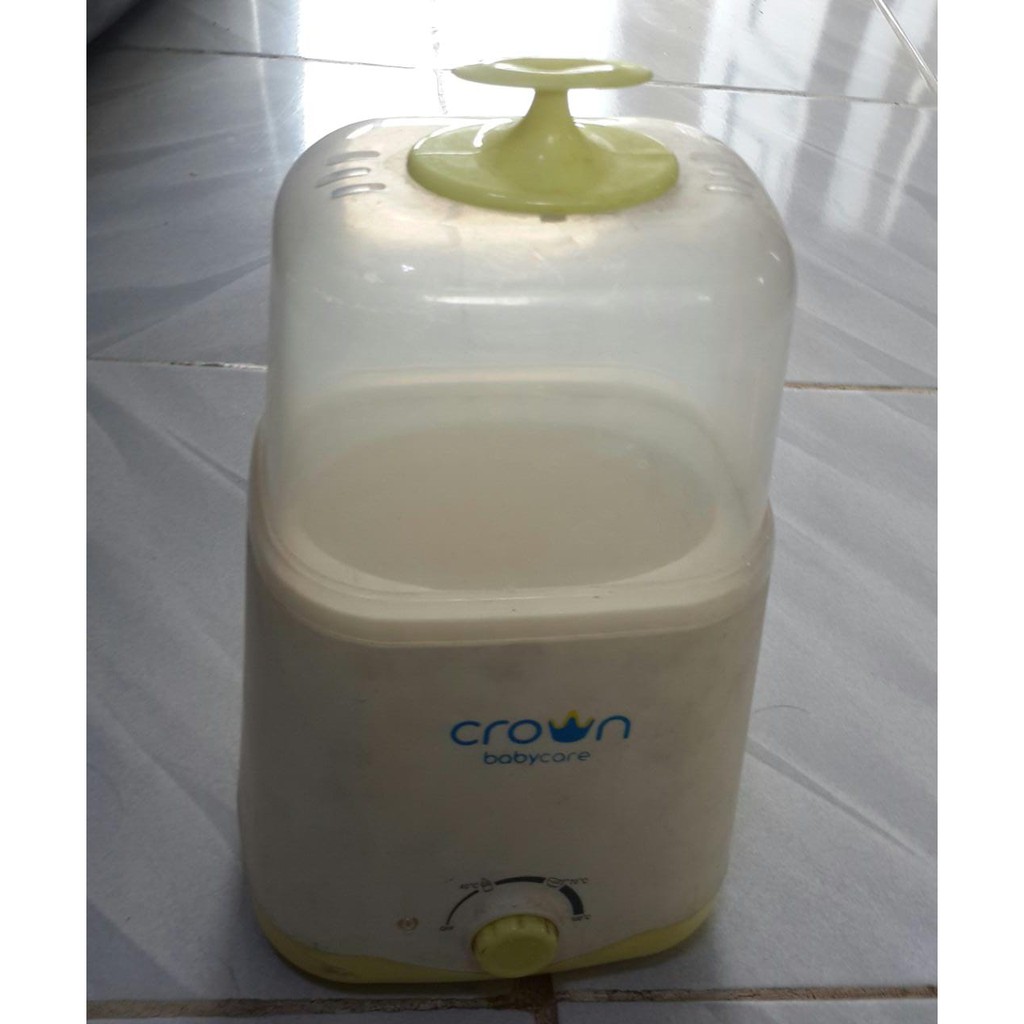 Electric Steam Sterilizer Crown Baby/Crown Sterilizer | Pembersih Botol