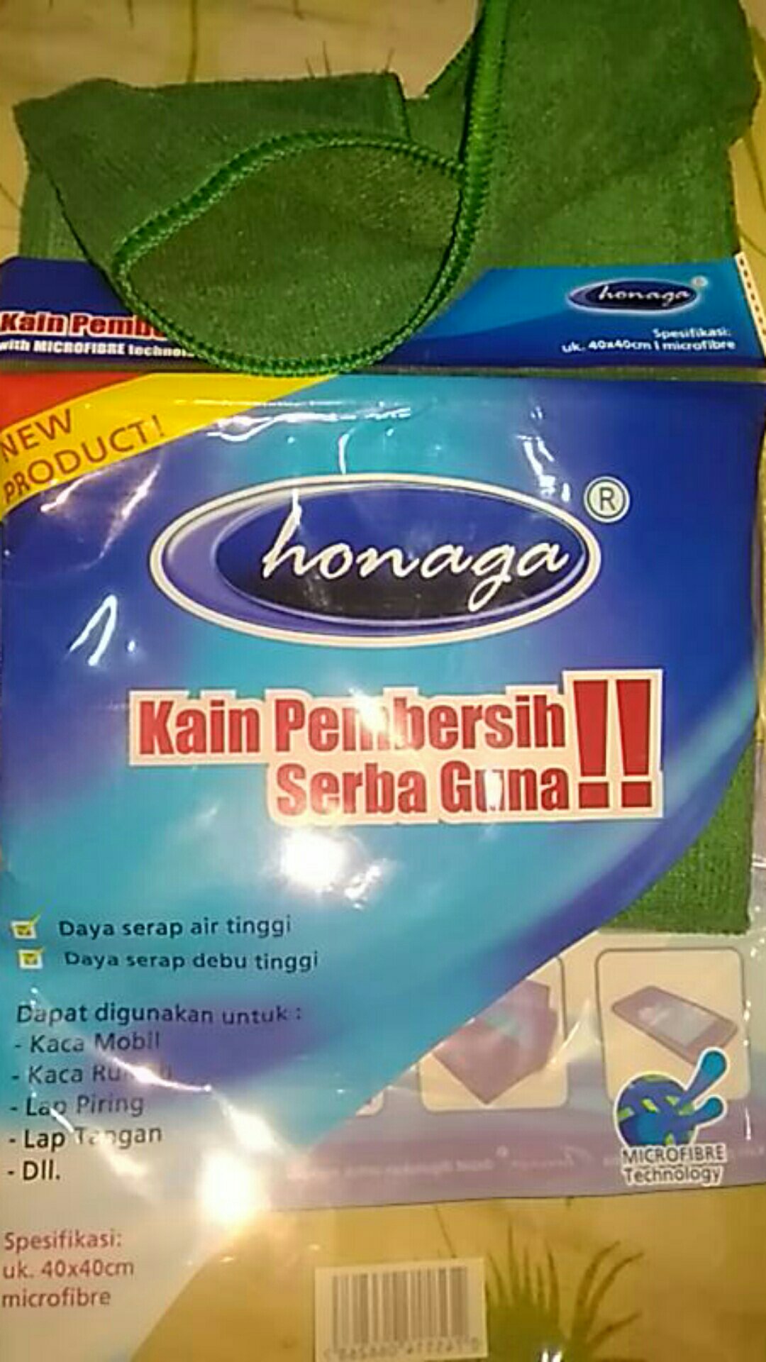 Lap Micro Fiber Honaga Serba Guna