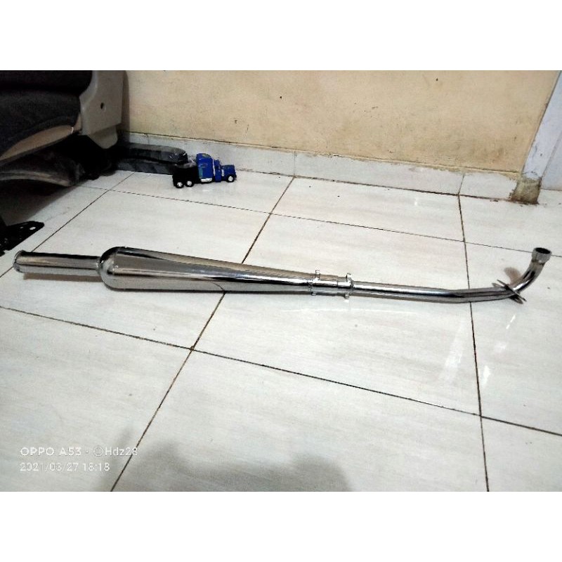 Knalpot Bebek Astrea Grand C70 Supra Street Cub