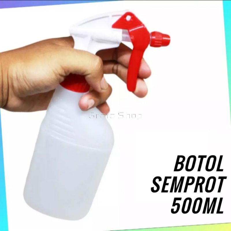 Botol spray semprotan kosong plastik 500ml