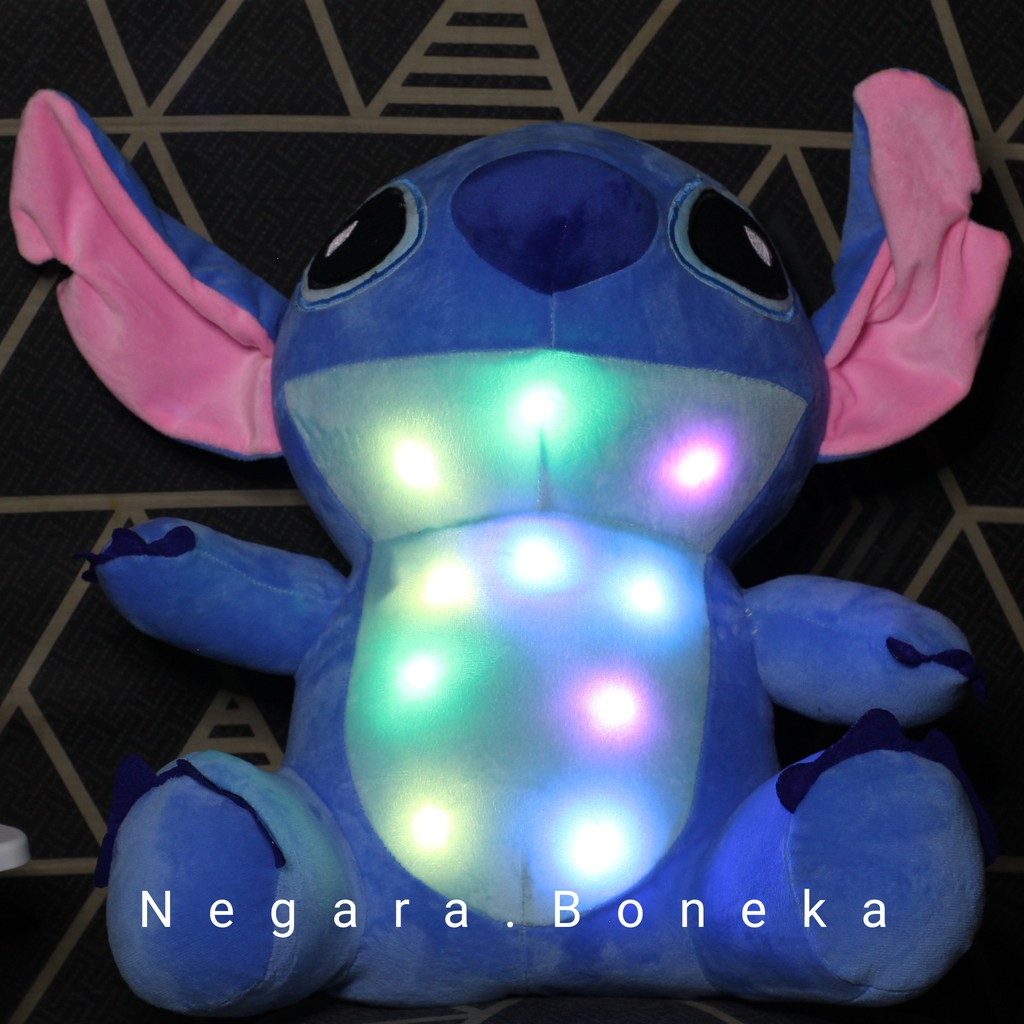 Boneka Lampu Led / Boneka Stitch LED ukuran 55 cm