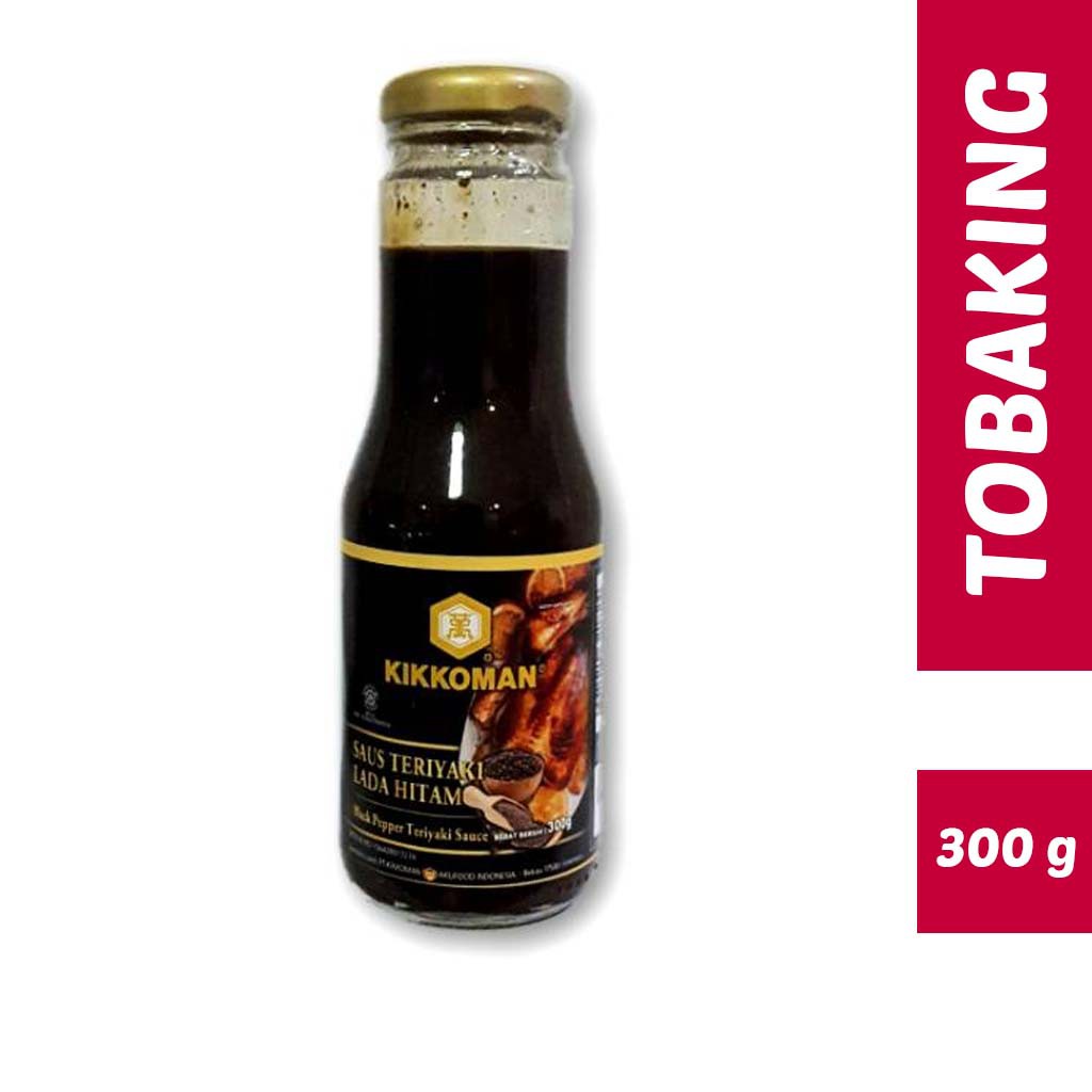 

Kikkoman Black pepper Teriyaki Sauce / Saus Teriyaki Lada Hitam 300gr