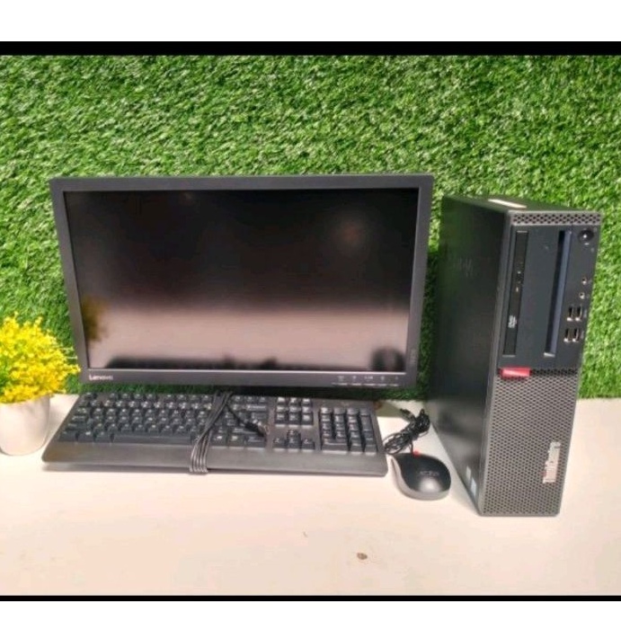 Paketan PC Lenovo M910S Core i5 7600 Ram 8GB SSD 256 + Monitor 22 Inch