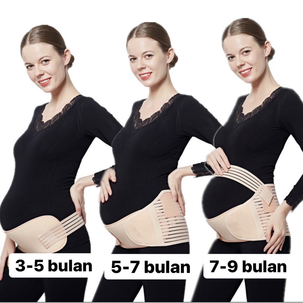 KORSET IBU HAMIL PENYANGGA KEHAMILAN PREGNANCY MATERNITY BELT 3 IN 1